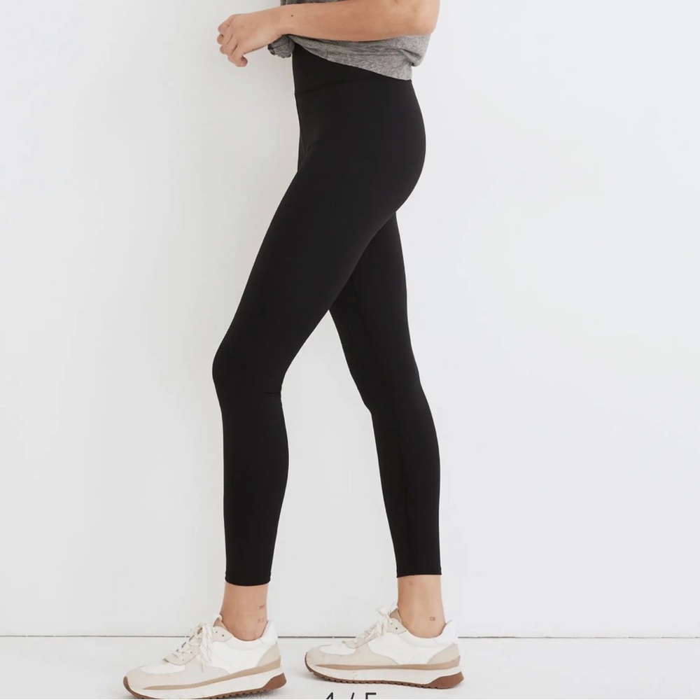 Madewell | MWL Perfect High Waist Leggings Black Small
